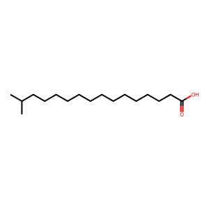 Structure of 2-methyl hexadecanol