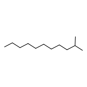 Structure of 2-methyl undecane