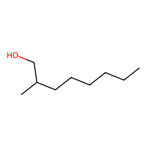 Structure of 2-methyl-1-octanol