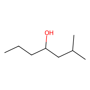 Structure of 2-methyl-4-heptanol