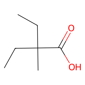 Structure of 2-methyl-butanoic