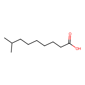 Structure of 2-methyl-nonanal
