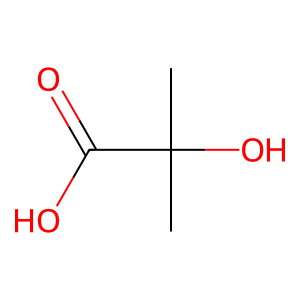 Structure of 2-methyl-propanoic
