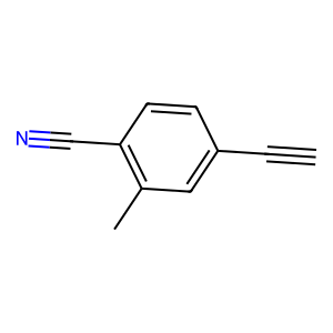 Structure of 2-methylbenzonitrite