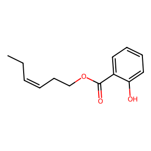 Structure of (3z)-hexenyl salicylate