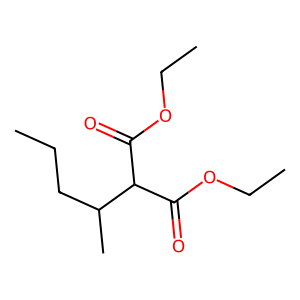 Structure of 2-methylbutylangelate