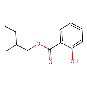 Structure of 2-methylbutylmethacrylate