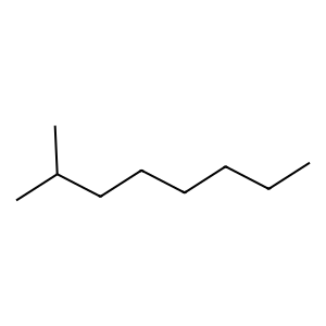 Structure of 2-methyloctane