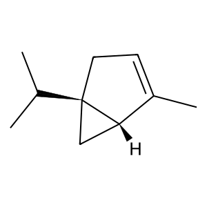 Structure of (+)-alpha-thujene