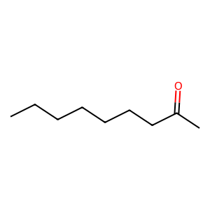 Structure of 2-nonanone