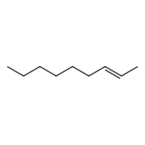 Structure of 2-nonenal, (e)