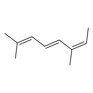 Structure of (4e,6z)-allo-ocimene