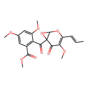 Structure of 2-o-methyl-8,12-epoxygermacra-1(10),4,7,11-tetraene isomer i
