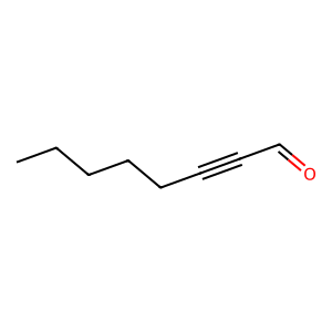 Structure of 2-octanal
