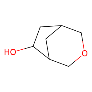 Structure of 2-oxabicyclo[2.2.2]octan-6-ol, 1,3,3-trimethylacetate