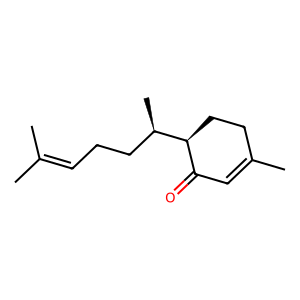 Structure of (6r,7r)-bisabolone