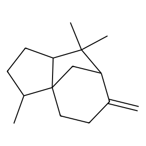 Structure of (+)-beta-funebrene