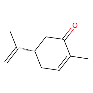 Structure of (+)-carvone