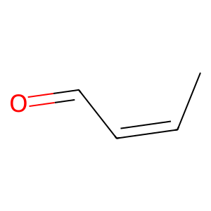 Structure of (e)-2-butenal