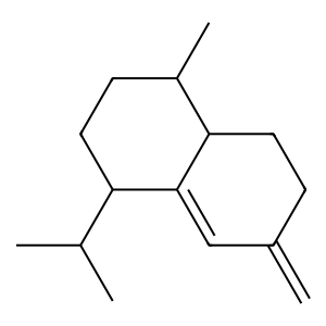 Structure of (+)-epi-bicyclosesquiphellandrene