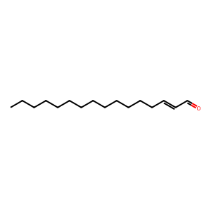 Structure of (e)-2-hexadecenal