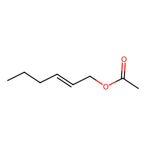 Structure of (e)-2-hexenyl acetate