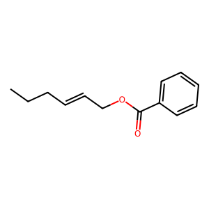 Structure of (e)-2-hexenyl benzoate
