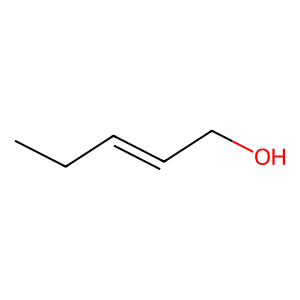 Structure of (e)-2-pentenol