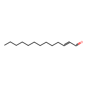 Structure of (e)-2-tridecen-1-al