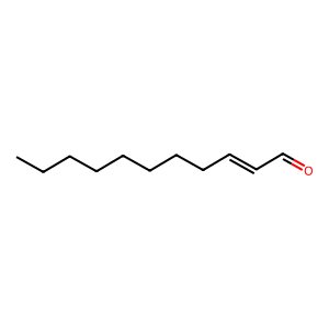 Structure of (e)-2-undecenal