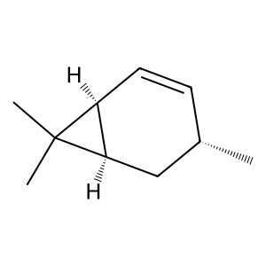 Structure of [+]-4-carene
