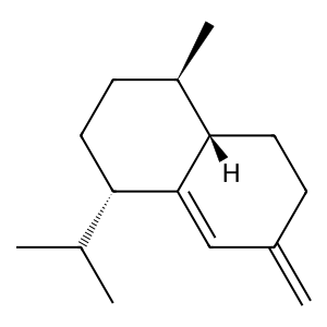 Structure of [+]-epi-bicyclosesquiphellandrene