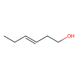 Structure of (e)-3-hexen-1-ol