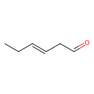 Structure of (e)-3-hexenal