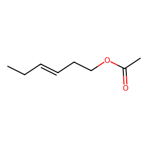 Structure of (e)-3-hexenyl acetate