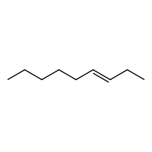 Structure of (e)-3-nonene
