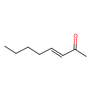 Structure of (e)-3-octen-2-one