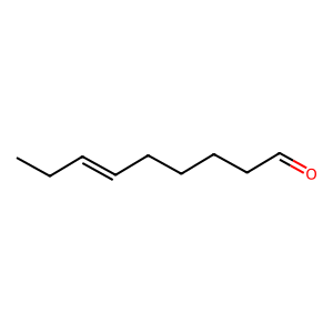 Structure of (e)-6-nonenal