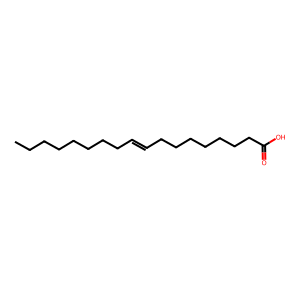 Structure of (e)-9-octadecenoic acid