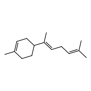 Structure of (e)-alpha-bisabolene