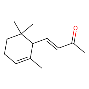 Structure of (e)-alpha-ionone