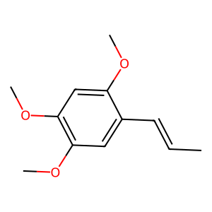 Structure of (e)-asarone