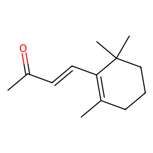 Structure of (e)-beta-ionone