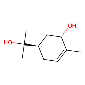Structure of (+-)-trans-sobrerol
