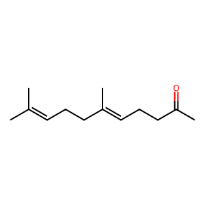 Structure of (e)-geranylacetone