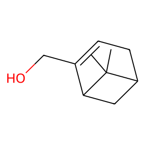 Structure of (- )-myrtenol