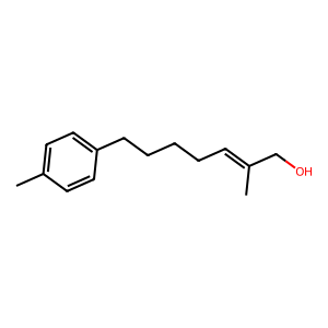 Structure of (e)-nuciferol