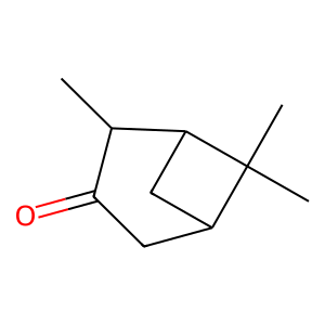 Structure of (e)-pinocamphone