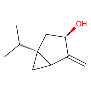 Structure of (e)-sabinol