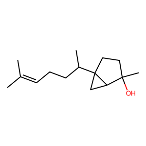 Structure of (e)-sesquisabinene hydrate